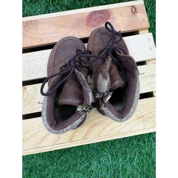 UGG-Kids Booties-Brown- Size 6T - Picture 8 of 10